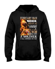 February Man Hooded Sweatshirt tile