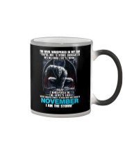 November Man Color Changing Mug tile