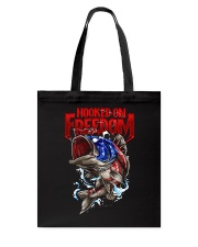Hooked On Freedom Tote Bag tile