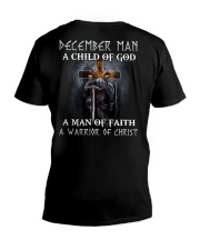 December Man V-Neck T-Shirt tile