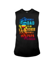 Being A Dad Is An Honor Being A Papa Is Priceless Sleeveless Tee tile