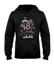 Happy July 18 Hooded Sweatshirt tile