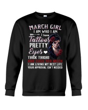 March Girl Crewneck Sweatshirt tile