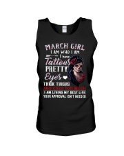 March Girl Unisex Tank tile