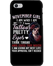 November Girl Phone Case tile