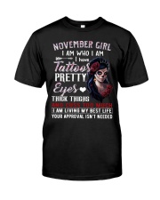 November Girl Classic T-Shirt front
