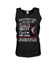 November Girl Unisex Tank tile