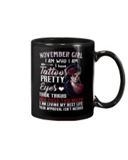 November Girl Mug tile