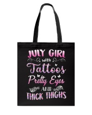 July Girl Tote Bag tile