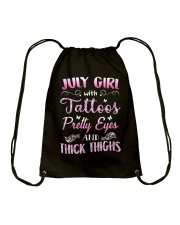 July Girl Drawstring Bag tile