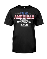 My Country Back Premium Fit Mens Tee tile