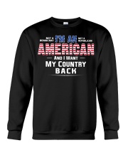 My Country Back Crewneck Sweatshirt tile