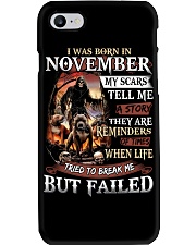 November Man Phone Case tile