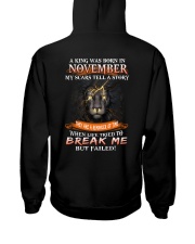 November Man Hooded Sweatshirt tile