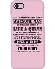 12 LIKE A QUEEN Phone Case tile