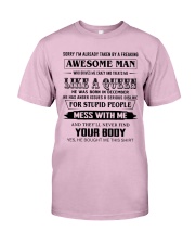 12 LIKE A QUEEN Classic T-Shirt front