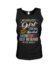 August Girl Unisex Tank tile