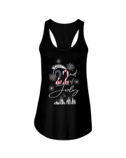 Happy July 22 Ladies Flowy Tank tile