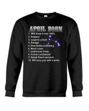 April Music Lover Crewneck Sweatshirt tile
