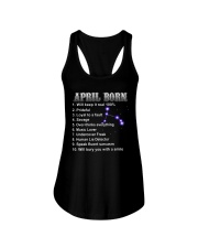 April Music Lover Ladies Flowy Tank tile
