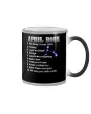 April Music Lover Color Changing Mug tile