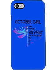 October Girl Phone Case tile