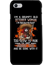 October Girl Phone Case tile