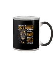 October Man Color Changing Mug tile