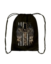 One Nation Under God Drawstring Bag tile