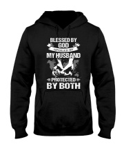 Spoiled By Your Husband Hooded Sweatshirt front