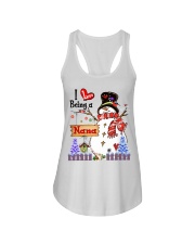 I love being a nana Ladies Flowy Tank tile