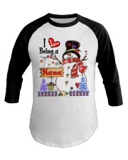 I love being a nana Baseball Tee tile