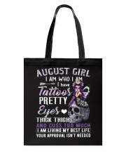 August Girl Tote Bag tile