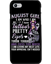 August Girl Phone Case tile