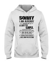 12 sorry i am already Hooded Sweatshirt tile