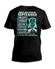 September Man V-Neck T-Shirt tile