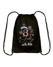 Happy July 8 Drawstring Bag tile