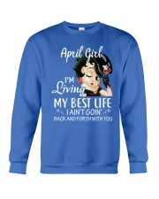 April Girl Crewneck Sweatshirt tile