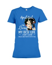 April Girl Premium Fit Ladies Tee tile
