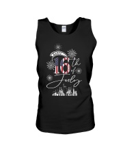 Happy July 16 Unisex Tank tile