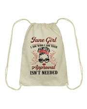 June Girl Drawstring Bag tile