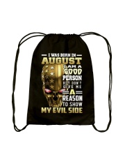August Man Drawstring Bag tile