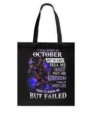 October Man Tote Bag tile