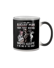 August Man Color Changing Mug tile