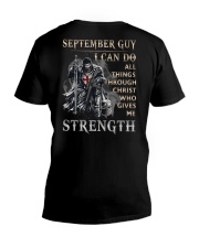 September Guy V-Neck T-Shirt tile