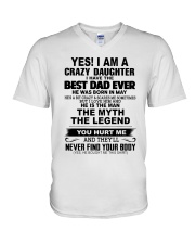 5 Dad Ever V-Neck T-Shirt tile