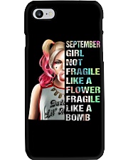 September Girl Phone Case tile