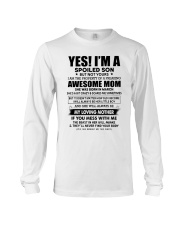 3 yes i am awesome mom Long Sleeve Tee tile