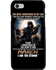 March Man Phone Case tile