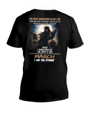 March Man V-Neck T-Shirt tile